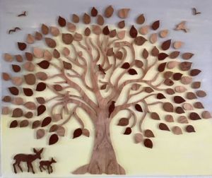 Voir le détail de cette oeuvre: tableau arbre de vie